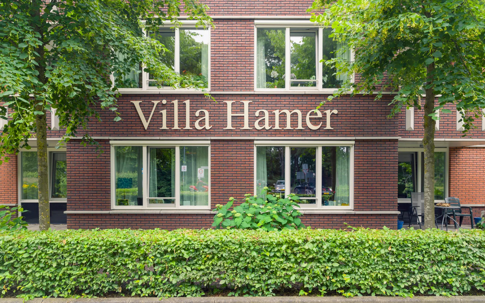 Villa Hamer – Buiten – Gevel